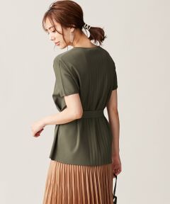 L size ONWARD(大きいサイズ) / エルサイズオンワード ニット・セーター | Blocking Wide Rib ニット