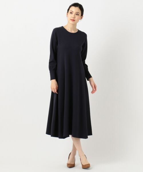 楽天市場 23区 ヴィスコースフレアロングニットワンピース大きいサイズ46組曲自由区icb 春バーゲン Www Eatforhealth Gr
