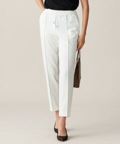 L size ONWARD(大きいサイズ) / エルサイズオンワード その他パンツ | 【ストレッチ素材】Gabardine ドロストパンツ