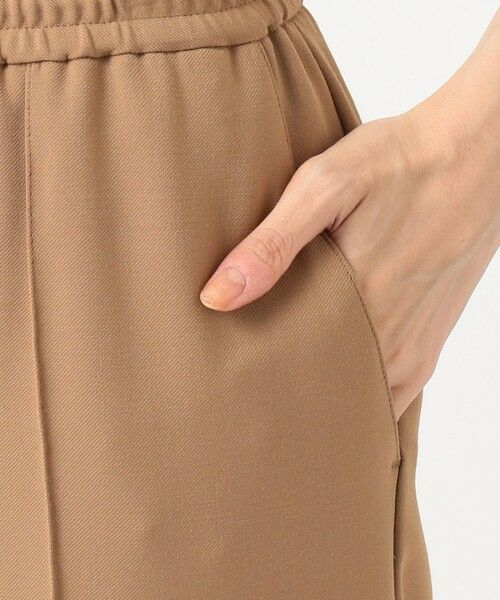 L size ONWARD(大きいサイズ) / エルサイズオンワード その他パンツ | 【ストレッチ素材】Gabardine ドロストパンツ | 詳細20