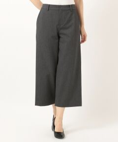 L size ONWARD(大きいサイズ) / エルサイズオンワード その他パンツ | 【洗える】T/Rアルガンシルク ワイド パンツ