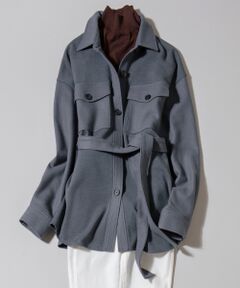 L size ONWARD(大きいサイズ) / エルサイズオンワード その他アウター | 【マガジン掲載】Milled Jersey アウター(番号CG28)