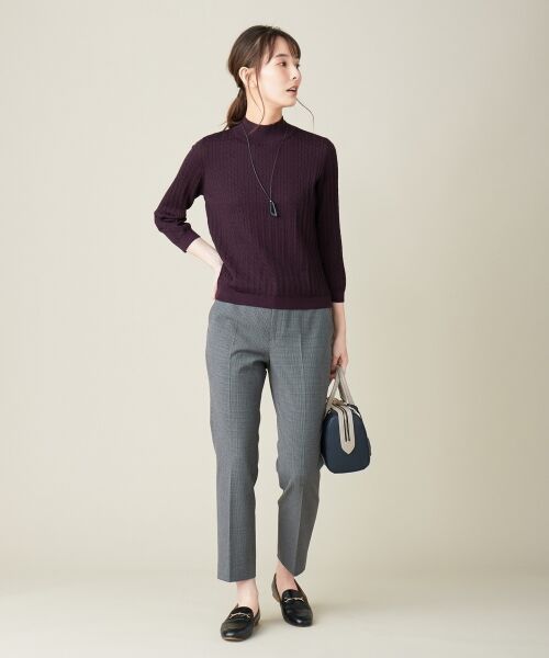 L size ONWARD(大きいサイズ) / エルサイズオンワード ニット・セーター | KNIT BASIC ニット | 詳細6