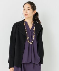 SNOW WOOL ストレッチ ニットジャケット