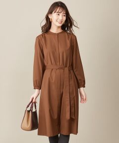 【洗える】シワになりにくい ストレッチツイル ワンピース