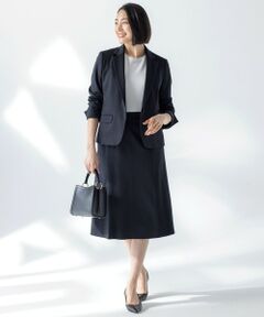 L size ONWARD(大きいサイズ) / エルサイズオンワード ミニ・ひざ丈スカート | 360°FREE ウォッシャブル スカート