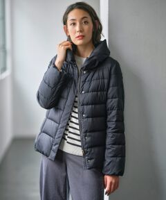 L size ONWARD(大きいサイズ) / エルサイズオンワード ダウンジャケット・ベスト | 【洗える】BRIGHT SATIN ショート丈ダウン