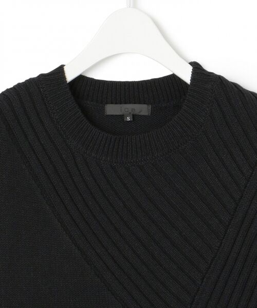 L size ONWARD(大きいサイズ) / エルサイズオンワード ニット・セーター | 【洗える】BlockingWool プルオーバーニット | 詳細8