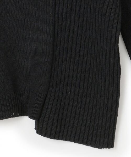 L size ONWARD(大きいサイズ) / エルサイズオンワード ニット・セーター | 【洗える】BlockingWool プルオーバーニット | 詳細10