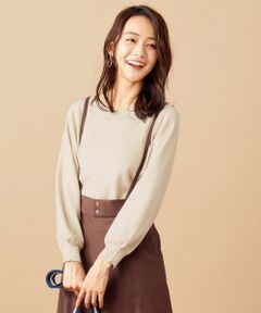 L size ONWARD(大きいサイズ) / エルサイズオンワード ニット・セーター | 【ウェーブさんにおすすめ】骨格タイプ別ドルマン ニット