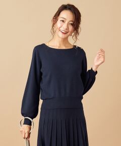 L size ONWARD(大きいサイズ) / エルサイズオンワード ニット・セーター | 【ウェーブさんにおすすめ】骨格タイプ別ドルマン ニット