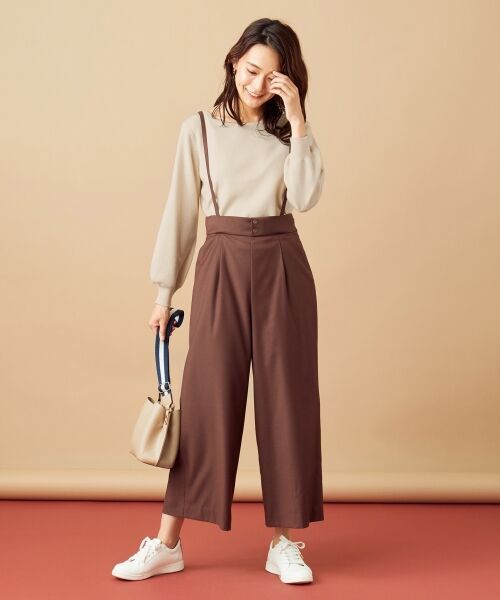 L size ONWARD(大きいサイズ) / エルサイズオンワード ニット・セーター | 【ウェーブさんにおすすめ】骨格タイプ別ドルマン ニット | 詳細3