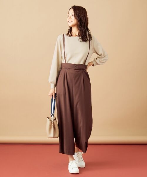 L size ONWARD(大きいサイズ) / エルサイズオンワード ニット・セーター | 【ウェーブさんにおすすめ】骨格タイプ別ドルマン ニット | 詳細4