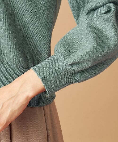 L size ONWARD(大きいサイズ) / エルサイズオンワード ニット・セーター | 【ウェーブさんにおすすめ】骨格タイプ別ドルマン ニット | 詳細12