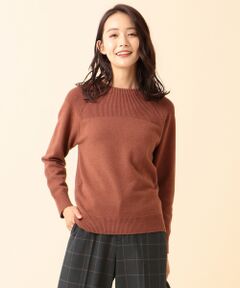 L size ONWARD(大きいサイズ) / エルサイズオンワード ニット・セーター | 【洗える】MOCHIMOCHI ニット