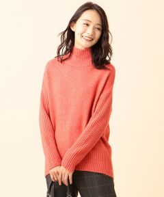 L size ONWARD(大きいサイズ) / エルサイズオンワード ニット・セーター | 【洗える】スリットポイントニュアンス ニット