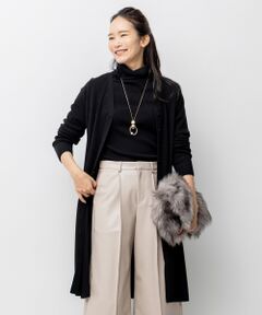 L size ONWARD(大きいサイズ) / エルサイズオンワード カーディガン・ボレロ | LANA BLEND ロングカーディガン