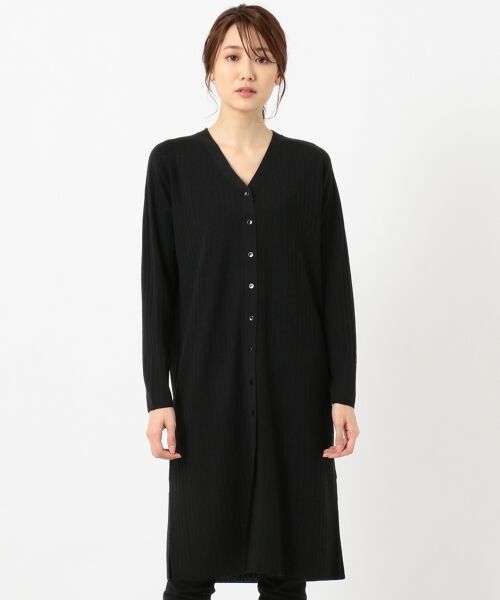 L size ONWARD(大きいサイズ) / エルサイズオンワード カーディガン・ボレロ | LANA BLEND ロングカーディガン | 詳細2