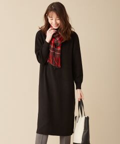 L size ONWARD(大きいサイズ) / エルサイズオンワード ロング・マキシ丈ワンピース | 【洗える】ニットドレス ワンピース