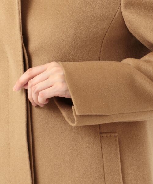 ウールアンゴラビーバー スタンドカラー コート （その他アウター）｜L size ONWARD(大きいサイズ) / エルサイズオンワード  ファッション通販 タカシマヤファッションスクエア