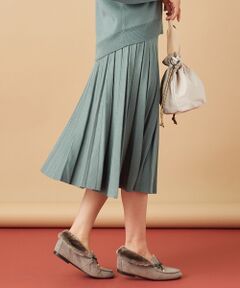 L size ONWARD(大きいサイズ) / エルサイズオンワード ミニ・ひざ丈スカート | 【ウェーブ＆ナチュラルさんにおすすめ】骨格タイプ別マーメイド スカート