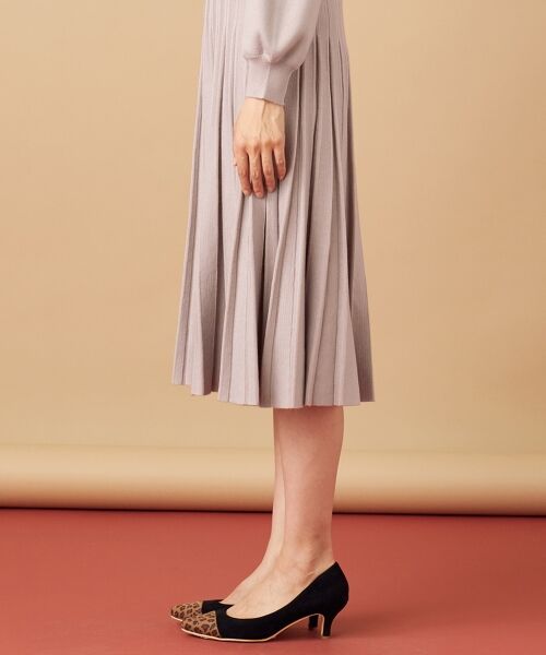 L size ONWARD(大きいサイズ) / エルサイズオンワード ミニ・ひざ丈スカート | 【ウェーブ＆ナチュラルさんにおすすめ】骨格タイプ別マーメイド スカート | 詳細3