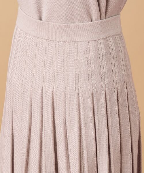 L size ONWARD(大きいサイズ) / エルサイズオンワード ミニ・ひざ丈スカート | 【ウェーブ＆ナチュラルさんにおすすめ】骨格タイプ別マーメイド スカート | 詳細5