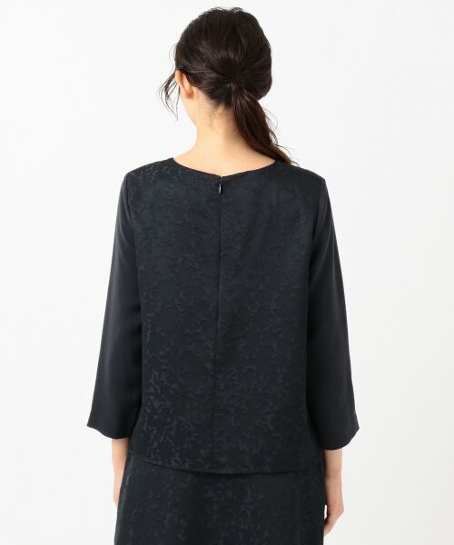 L size ONWARD(大きいサイズ) / エルサイズオンワード トップス | 【セットアップ対応】TRオパール ブラウス | 詳細4