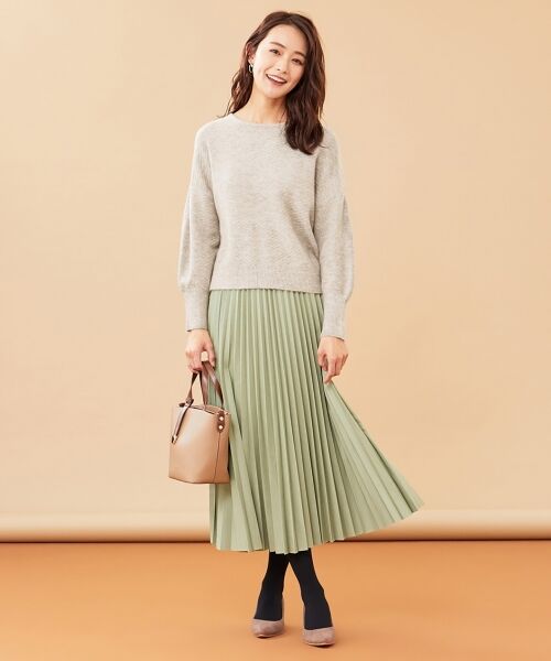L size ONWARD(大きいサイズ) / エルサイズオンワード ニット・セーター | 【洗える】ソフトミックスヤーン ニット | 詳細5