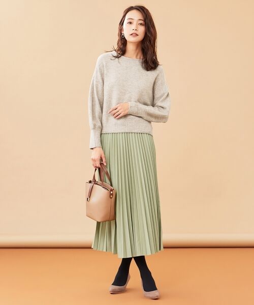 L size ONWARD(大きいサイズ) / エルサイズオンワード ニット・セーター | 【洗える】ソフトミックスヤーン ニット | 詳細6