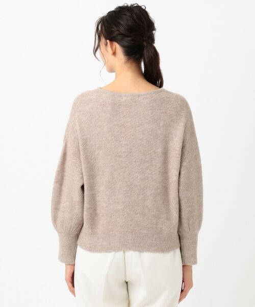 L size ONWARD(大きいサイズ) / エルサイズオンワード ニット・セーター | 【洗える】ソフトミックスヤーン ニット | 詳細13