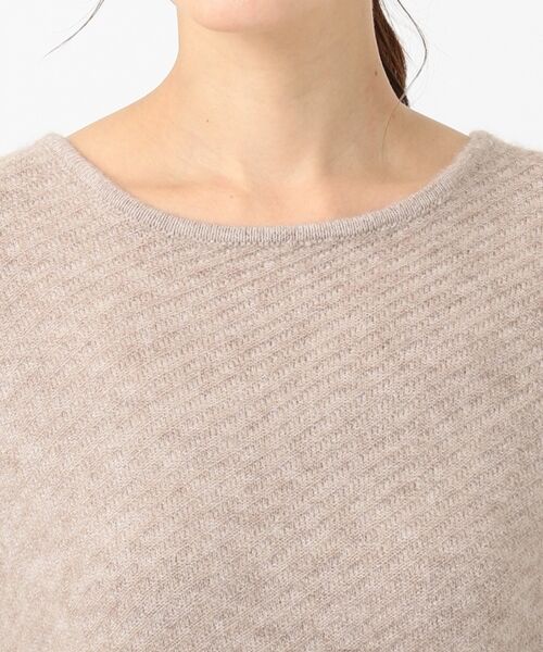 L size ONWARD(大きいサイズ) / エルサイズオンワード ニット・セーター | 【洗える】ソフトミックスヤーン ニット | 詳細14