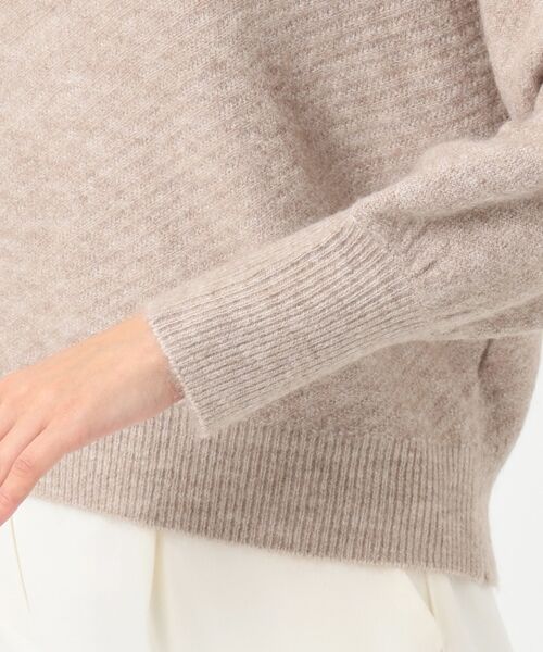L size ONWARD(大きいサイズ) / エルサイズオンワード ニット・セーター | 【洗える】ソフトミックスヤーン ニット | 詳細15