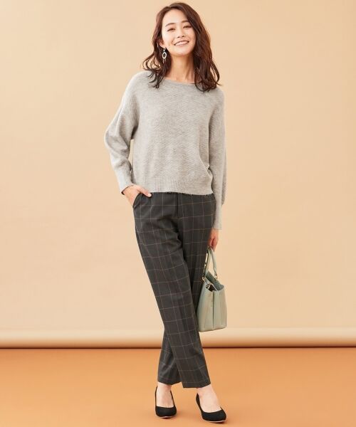L size ONWARD(大きいサイズ) / エルサイズオンワード ニット・セーター | 【洗える】ソフトミックスヤーン ニット | 詳細9