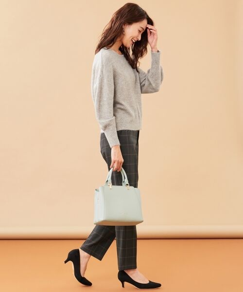 L size ONWARD(大きいサイズ) / エルサイズオンワード ニット・セーター | 【洗える】ソフトミックスヤーン ニット | 詳細10