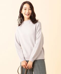 L size ONWARD(大きいサイズ) / エルサイズオンワード ニット・セーター | 【洗える】ニュアンスネック ニット
