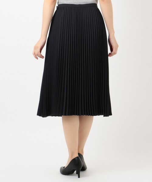 L size ONWARD(大きいサイズ) / エルサイズオンワード ミニ・ひざ丈スカート | ノルディス2WAYジョーゼット スカート | 詳細6