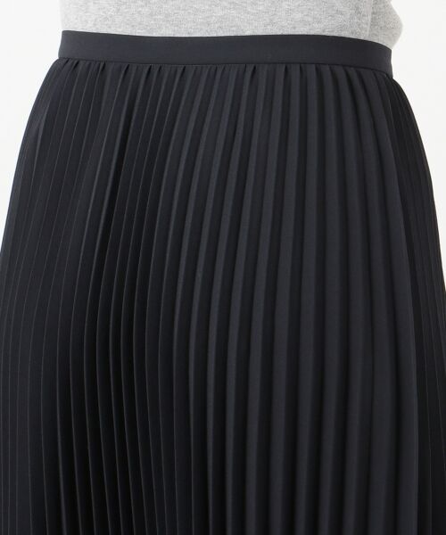 L size ONWARD(大きいサイズ) / エルサイズオンワード ミニ・ひざ丈スカート | ノルディス2WAYジョーゼット スカート | 詳細8