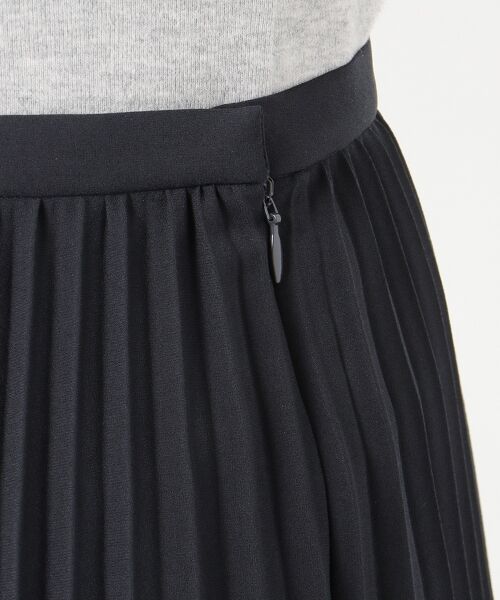 L size ONWARD(大きいサイズ) / エルサイズオンワード ミニ・ひざ丈スカート | ノルディス2WAYジョーゼット スカート | 詳細9