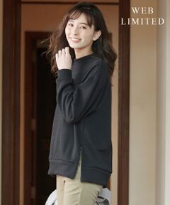 L size ONWARD(大きいサイズ) / エルサイズオンワード スウェット | 【WEB限定】洗えるウルトラブラッシュ スウェットプルオーバー