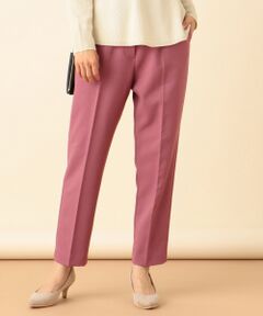 L size ONWARD(大きいサイズ) / エルサイズオンワード その他パンツ | 【洗える】ハイウエストテーパード パンツ