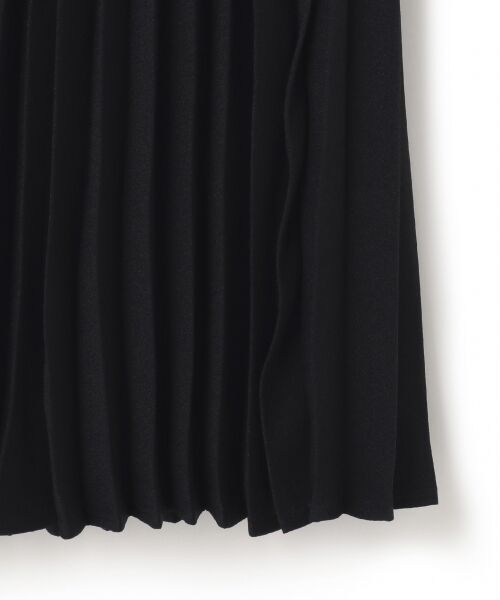L size ONWARD(大きいサイズ) / エルサイズオンワード ミニ・ひざ丈スカート | 【洗える】クリスタルアムンゼン スカート | 詳細8