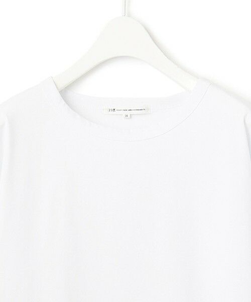 L size ONWARD(大きいサイズ) / エルサイズオンワード Tシャツ | 【洗える】コットンベアジャージー 長袖 カットソー | 詳細11