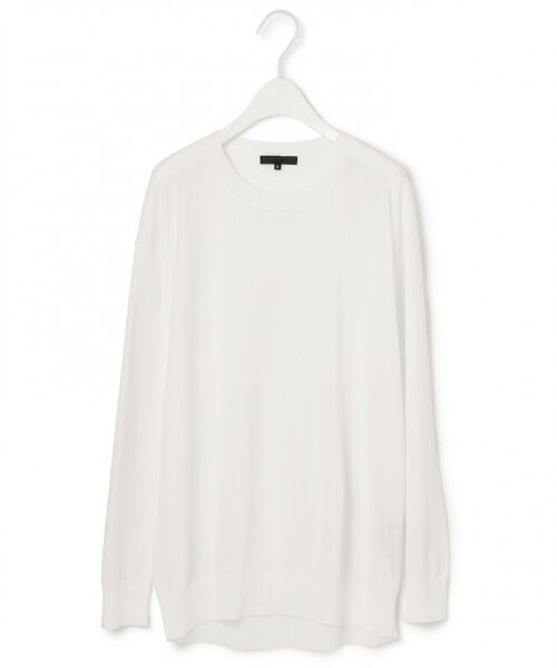 L size ONWARD(大きいサイズ) / エルサイズオンワード ニット・セーター | 【洗える】 Loose ニット（アイボリー系）