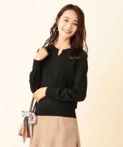 L size ONWARD(大きいサイズ) / エルサイズオンワード ニット・セーター | 【美人百花1月号掲載】バーパーツ ニット