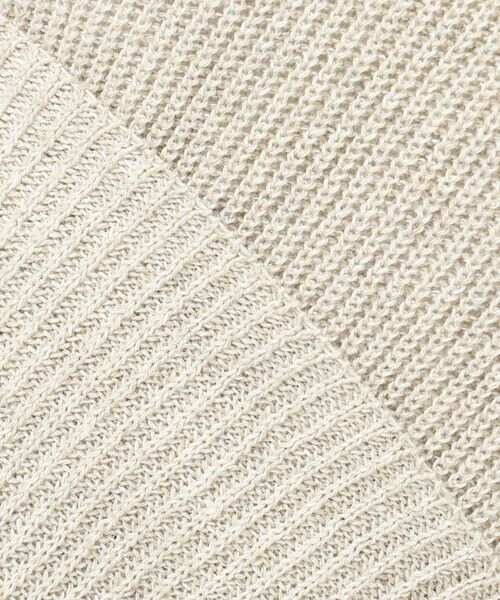 L size ONWARD(大きいサイズ) / エルサイズオンワード ベスト | 【洗える】リネンコットン片畦ベスト | 詳細18