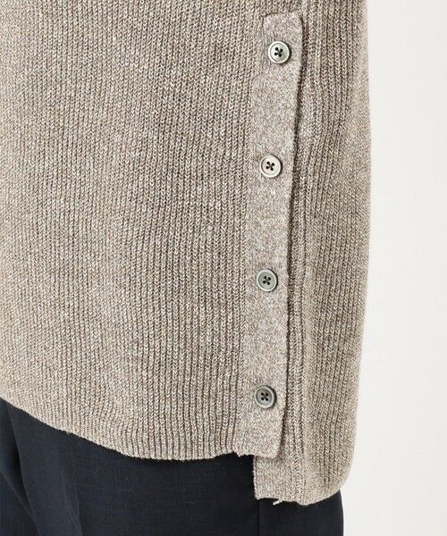 L size ONWARD(大きいサイズ) / エルサイズオンワード ベスト | 【洗える】リネンコットン片畦ベスト | 詳細26