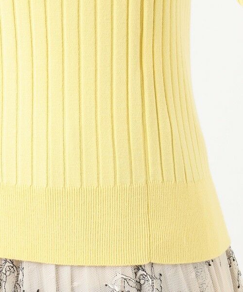 L size ONWARD(大きいサイズ) / エルサイズオンワード ニット・セーター | 【洗える】キュウシンRIB ニット | 詳細13