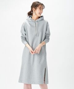 L size ONWARD(大きいサイズ) / エルサイズオンワード ドレス | 裏毛 スウェットワンピース