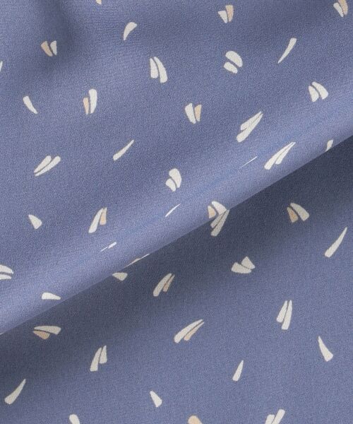 L size ONWARD(大きいサイズ) / エルサイズオンワード ミニ・ひざ丈スカート | 【洗える】フェザージオメトリックプリント スカート | 詳細8